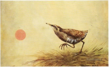 鳥 Painting - 鳥と太陽